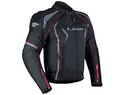 Pánska textilná moto bunda MBW NEO RED