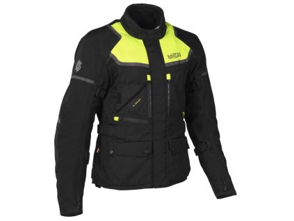 Pánska textilná moto bunda MBW ADVENTURE EVO YELLOW