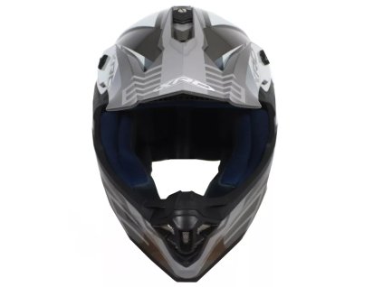 Helma na motokros XRC MX Waukee grey/dark grey/white