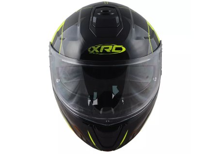 Helma na moto XRC Touraner 2.0 black/fluo