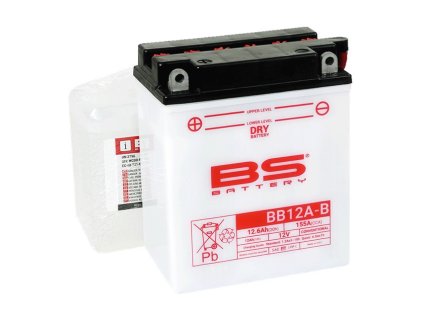 Konvenčný akumulátor ( s kyselinou) BS-BATTERY BB12A-B (YB12A-B) Balenie vrát.kyseliny