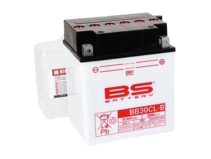 Konvenčný akumulátor ( s kyselinou) BS-BATTERY BB30CL-B Balenie vrát.kyseliny