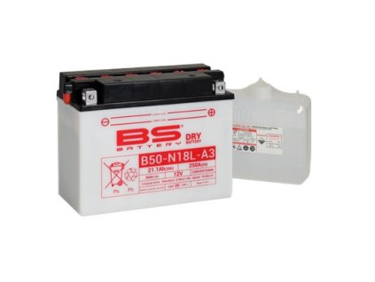 Konvenčný akumulátor ( s kyselinou) BS-BATTERY B50-N18L-A3 Balenie vrát.kyseliny