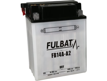 Konvenčný akumulátor ( s kyselinou) FULBAT FB14A-A2  (YB14A-A2) Vrátane balenia kyseliny