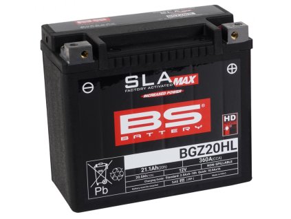 V továrni aktivovaný akumulátor BS-BATTERY BGZ20HL SLA MAX aktivovaná batéria