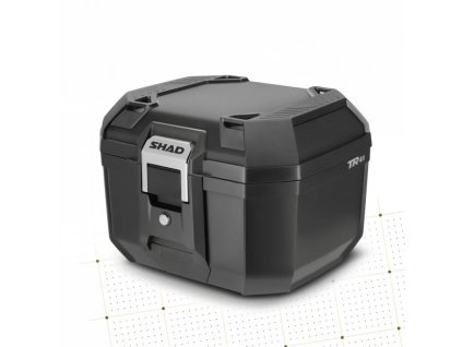 Vrchný kufor na motorku SHAD Terra TR41 D0TR41100 čierna