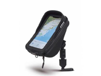 Držiak na chytré telefóny SHAD 180x90mm (6,6") X0SG76M s kapsou na  spätné  zrkadlo