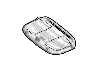 Platňa SHAD D1B40PAR pre SH39/SH40/SH44/SH45/SH46/SH47