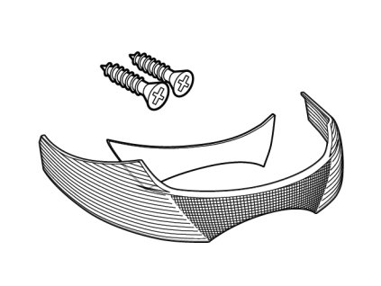 reflexný SHAD D1B331CAR pre SH33