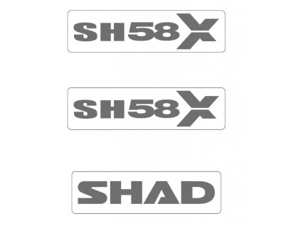 Nálepky SHAD D1B58ETR pre SH58X