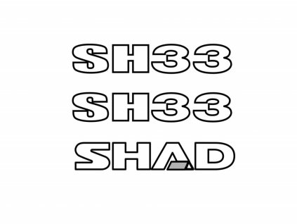 Sada samolepiek SHAD D1B332ETR SH33
