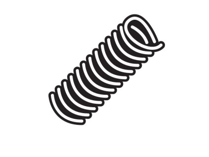 Pružina rukoväte SHAD 200035R (pre ATV80 / ATV110)