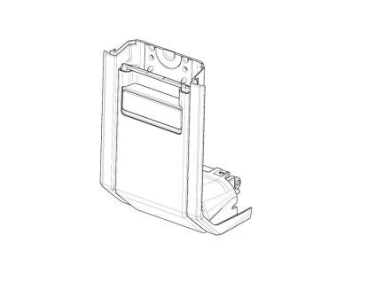Lower part locking system SHAD D1TR48TIBR TERRA PURE BLACK