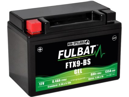 Gelový akumulátor FULBAT FTX9-BS GEL (YTX9-BS GEL)