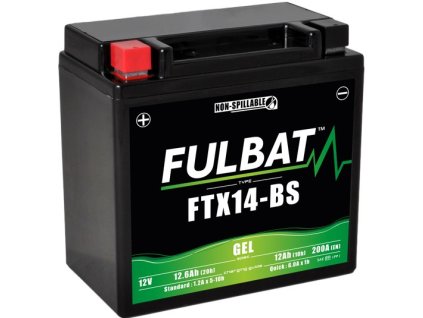 Gelový akumulátor FULBAT FTX14-BS GEL (YTX14-BS GEL)