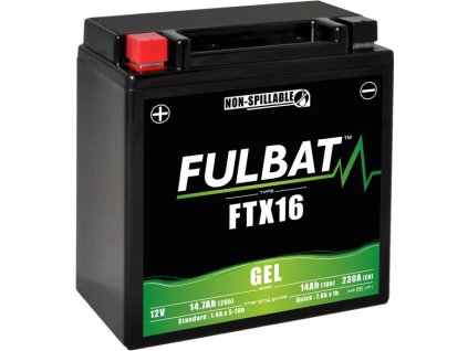 Gelový akumulátor FULBAT FTX16 SLA (YTX16 SLA)