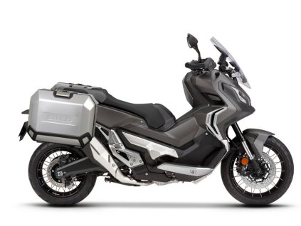 Kompletná sada bočných hliníkových kufrov SHAD TERRA, 36/36 litrový bočné kufre, vrátane montážnej sady SHAD HONDA X-ADV 750
