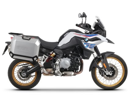 Kompletná sada bočných hliníkových kufrov SHAD TERRA, 36/47 litrový bočné kufre, vrátane montážnej sady SHAD BMW F750 GS / F850 GS