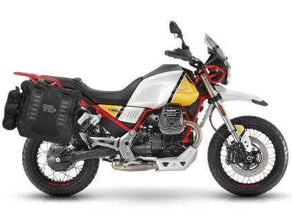 Kompletná sada sedlových brašní SHAD TERRA TR40 adventure vrátane montážnej sady SHAD MOTO GUZZI V 85 TT