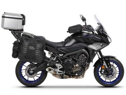 Kompletná sada sedlových brašní SHAD TERRA TR40 adventure a hliníkového kufra SHAD TERRA 37L vrátane montážnej sady SHAD YAMAHA MT-09 Tracer / Tracer 900