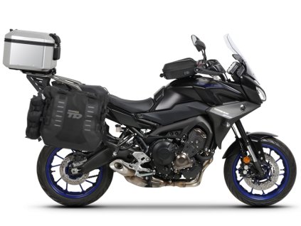 Kompletná sada sedlových brašní SHAD TERRA TR40 adventure a hliníkového kufra SHAD TERRA 37L vrátane montážnej sady SHAD YAMAHA MT-09 Tracer / Tracer 900