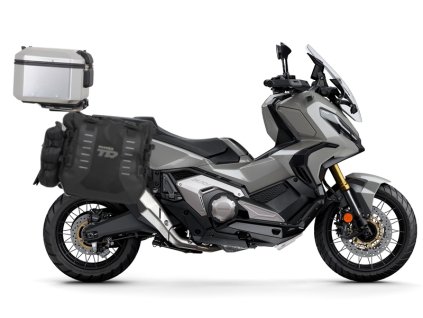 Kompletná sada sedlových brašní SHAD TERRA TR40 adventure a hliníkového kufra SHAD TERRA 55L vrátane montážnej sady SHAD SUZUKI DL 1000 V-Strom/ DL 1050 V-Strom