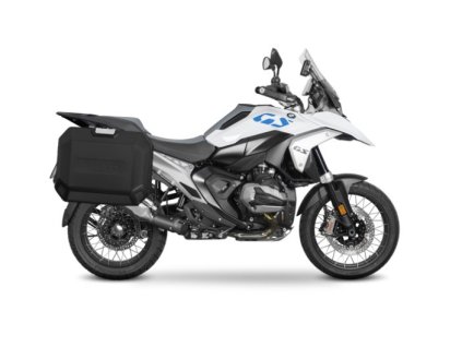 Kompletná sada bočných hliníkových kufrov SHAD TERRA, 36/47 litrový bočné kufre, vrátane montážnej sady SHAD BMW R 1300 GS