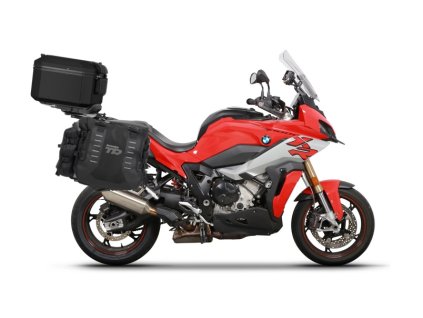 Kompletná sada bočných adventure vakov SHAD TERRA TR40 a hliníkového 55 L vrchného kufru ,vrátane montážnej sady SHAD BMW S1000XR