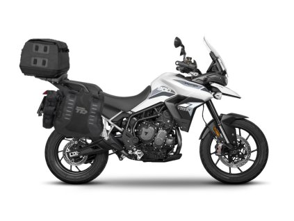 Kompletná sada adventure vakov SHAD TERRA TR40 a vrchný vak TR50 , vrátane montážnej sady SHAD TRIUMPH TIGER 1200 GT/RALLY