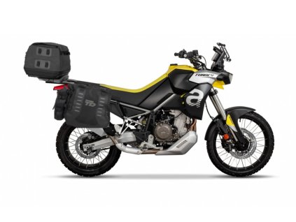 Kompletná sada adventure vakov SHAD TERRA TR40 a vrchný vak TR50 , vrátane montážnej sady SHAD APRILIA TUAREG 660