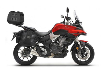 Kompletná sada adventure vakov SHAD TERRA TR40 a vrchný vak TR50 , vrátane montážnej sady SHAD VOGE 500 DS/ DSX