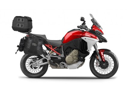 Kompletná sada adventure vakov SHAD TERRA TR40 a vrchný vak TR50 , vrátane montážnej sady SHAD DUCATI MULTISTRADA 1200 V4