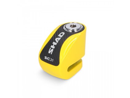 Zámok na kotúč SHAD SC21 C0S2103 žltá pin 6mm