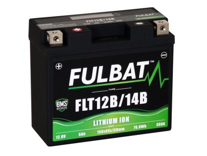 Lítiová motocyklová batérie FULBAT FLT12B/14B