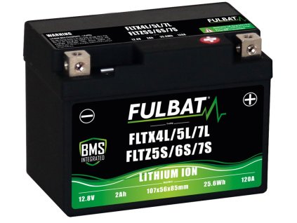 Lítiová motocyklová batérie FULBAT FLTX4L/5L/7L - FLTZ5S/6S/7S