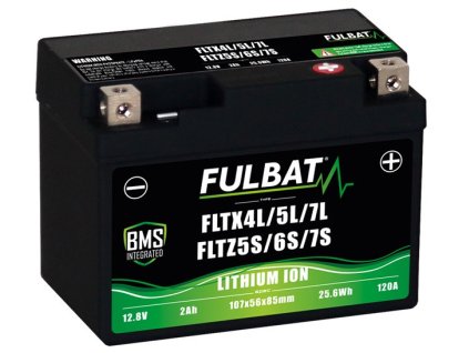 Lítiová motocyklová batérie FULBAT FLTX4L/5L/7L - FLTZ5S/6S/7S