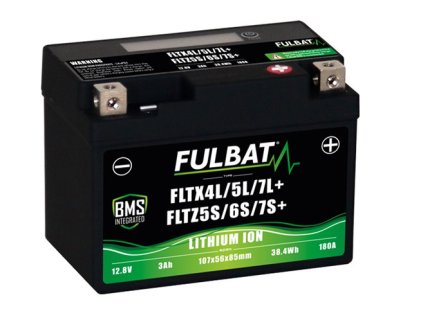 Lítiová motocyklová batérie FULBAT FLTX4L/5L/7L+ FLTZ5S/6S/7S+