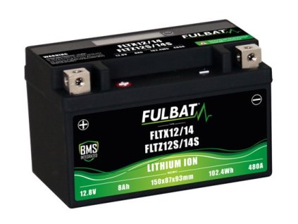 Lítiová motocyklová batérie FULBAT FLTX12/14-FLTZ12S/14S