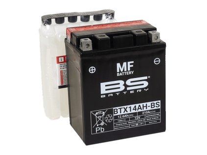 Bezúdržbový motocyklový akumulátor BS-BATTERY BTX14AH-BS