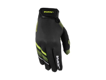 Motokrosove rukavice JOPA MX-14 čierno žlté fosforečné1