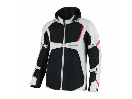 RustyStitches Carlo Light Grey Red Front 1