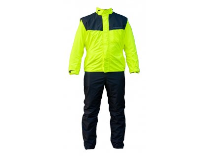 Sander Rainsuit Black Fluo Front zmensene20