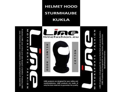 Kukla LIME MBW pod prilbu
