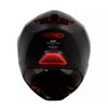 Moto prilba XRC Sinister R matt black/red