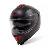 Moto prilba XRC Sinister R matt black/red