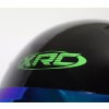 Helma na moto XRC DROD black/green