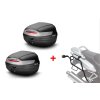 Side cases with side master fitting kit SHAD SH37 čierna HONDA XL 1000 V Varadero