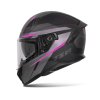 Integrální helma na motorku TXR Raptor černo-šedo-růžová