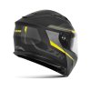 Výklopná přilba na motorku TXR Rival černo-šedo-fluo žlutá