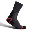 Funkčné ponožky na motorku TXR Tempo čierno-tmavo sivé (Veľkosť 38/40)